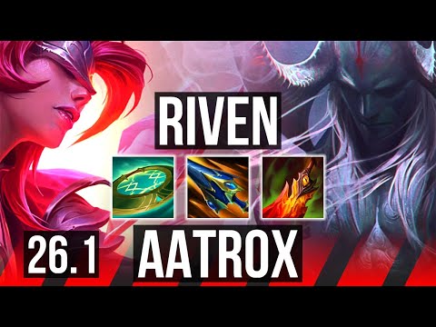 RIVEN vs AATROX (TOP) | KR Master | 26.1