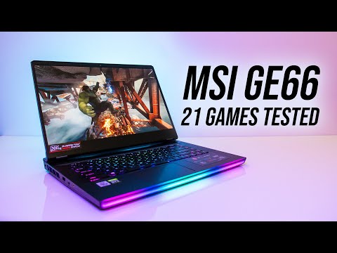 External Review Video _8LRkG59KpA for MSI GE66 Raider Gaming Laptop (10th-Gen Intel)