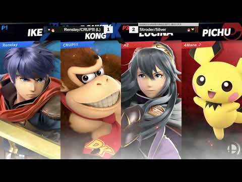 A Saturday Ultimate Tournament Grand Finals - Stroder/Silver (Red) vs Renslay/CRUP!!! (Blue)