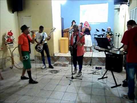 Quadrangular Vera Cruz..B.H...MG...04 Fevereiro 2012 Sabado Louvorzão Brega - Mocidade em ação.