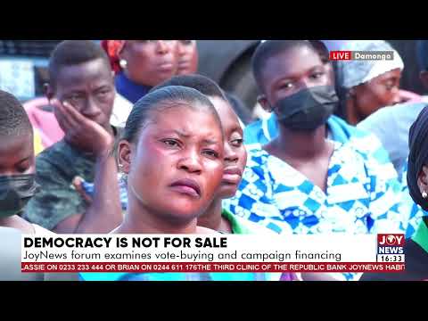 It is a reality that politicians give money to voters in exchange for their votes - Alijata Haruna.