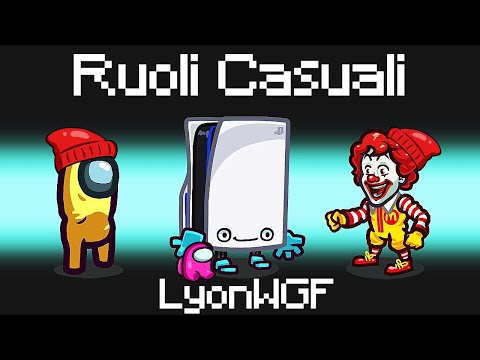 AMONG US MA CON 4 NUOVI RUOLI A CASO!!