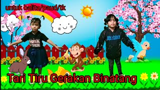 Download lagu (Gerak dan lagu) Tari Tiru Gerakan Binatang/anak anak/ paud dan tk mp3