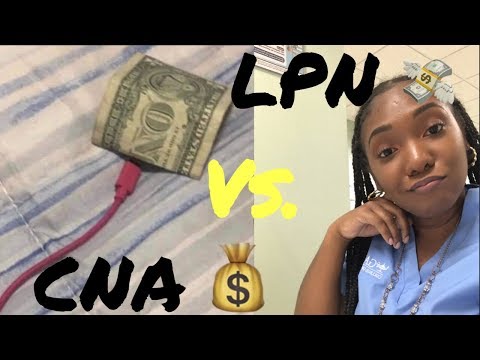 My First LPN check! | My last CNA paycheck Video