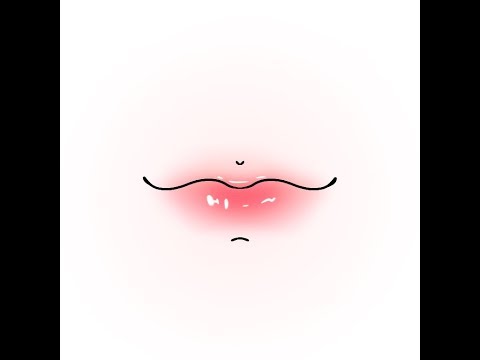 How to draw Lips simple and speed Drawing