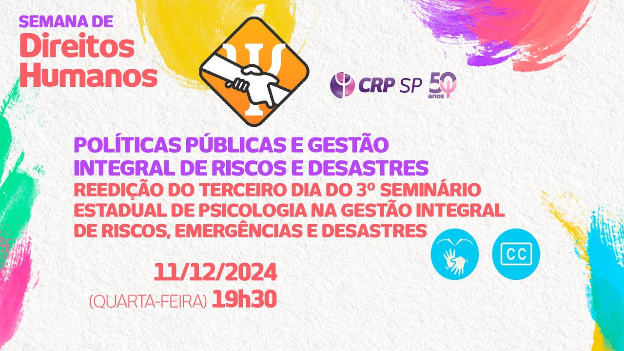 Políticas Públicas e Gestão Integral de Riscos e Desastres