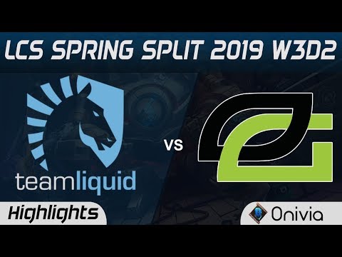TL vs OPT Highlights LCS Spring Split 2019 W3D2 Team Liquid vs Optic Gaming by Onivia
