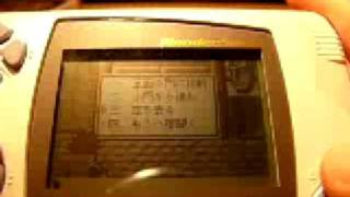 Nazo Ou Pocket (Riddle King Pocket) Japanese RPG on Bandai WonderSwan. Gameplay & Commentary