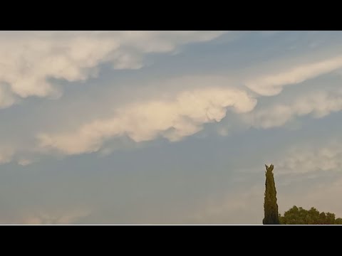 Mammatus Clouds: Geelong, 1.12.2021