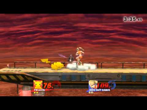 Pikachu VS Zero Suit Samus