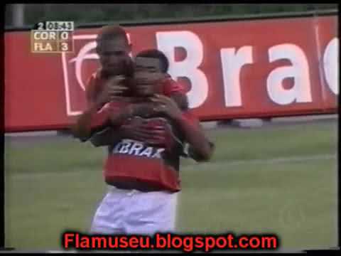 Belo gol driblando o goleiro x Corinthians em 07/02/1999