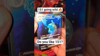 Did you get 151 when it was cheap? #pokemon #blastoise #pokemonchannel #collectiblecards #rare #tcg