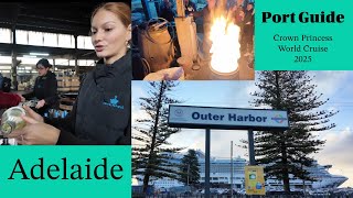 Cruise Port Guide 4K - Adelaide Australia - Princess World Cruise 2025 - Clean Cruising Winery Lunch