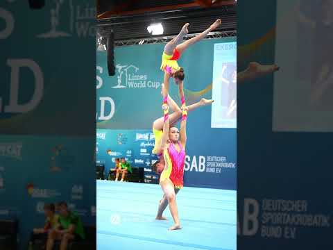 This balance is amazing - acrobatic gymnastics competition 2025