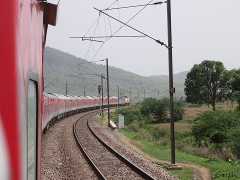 Trivandrum Rajdhani Express High Speed Blast: Delhi-Surat Compilation