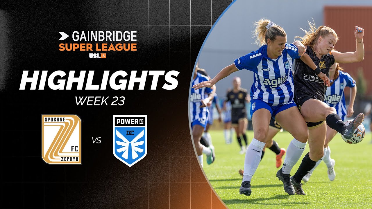 Spokane Zephyr vs DC Power Highlights