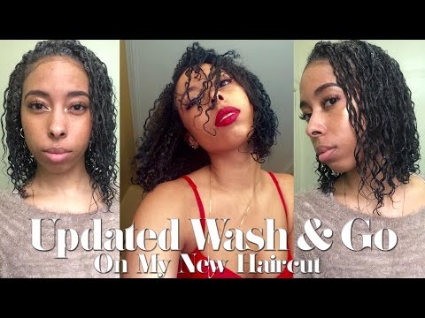 Updated Wash And Go (On My New Haircut) Video
