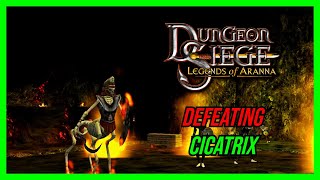 Dungeon Siege Legends of Aranna Modded Playthough Defeating Cicatrix