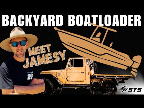 BACKYARD BOAT LOADER | HJ47 TOYOTA LANDCRUISER