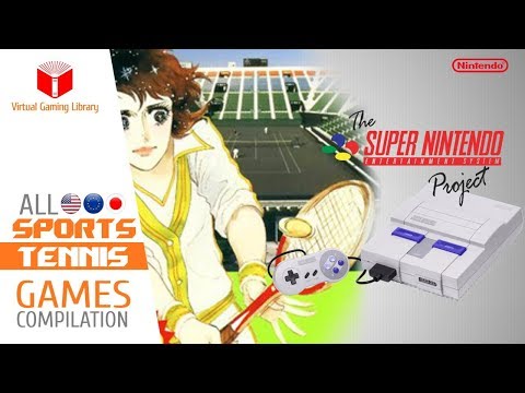 All SNES/Super Nintendo Tennis Games Compilation - Every Game (US/EU/JP)