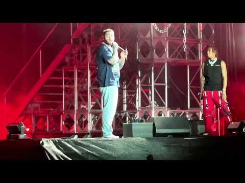 Post Malone Tommy Lee Live at Lollapalooza Tyla Yaweh
