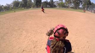 Bronwyn Jarvis - Class of 2017 - Softball Skills Video - P, 1B, 3B