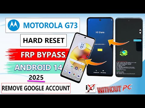 Motorola G73 Hard Reset/ Frp Bypass Android 14✅ Moto G73 Unlock Google Account✅ Moto G73 Lock Reset✅
