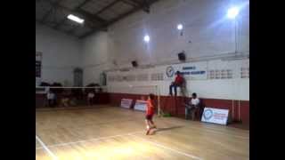 preview picture of video 'Megan's Badminton Tournament'