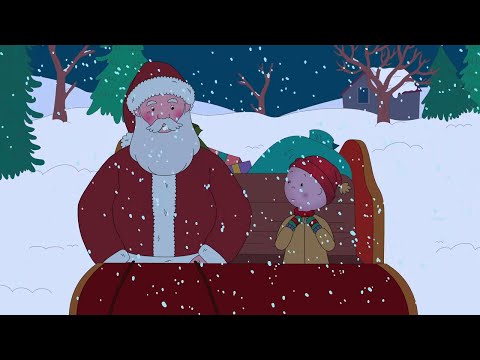 O ajudante do Papai Noel | Caillou Português - WildBrain | Desenhos para crianças