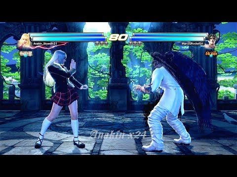 152_5 Lili y Alisa Ryona  (Anakin x24) vs (Marcos) Devil Jin y Armor King - Tekken Tag 2 Online 2023