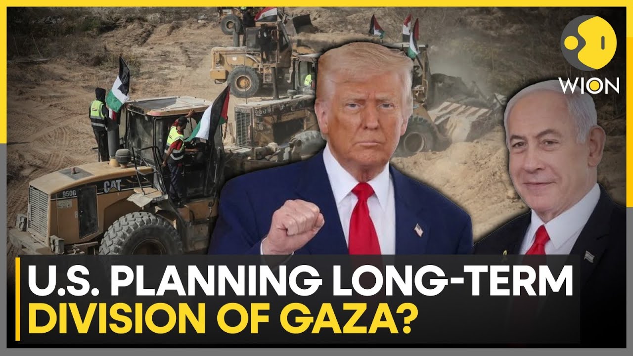 Gaza Plan: Reports Suggest US Military Plans To Divide Gaza Into ‘Green’ and ‘Red’ Zones | WION