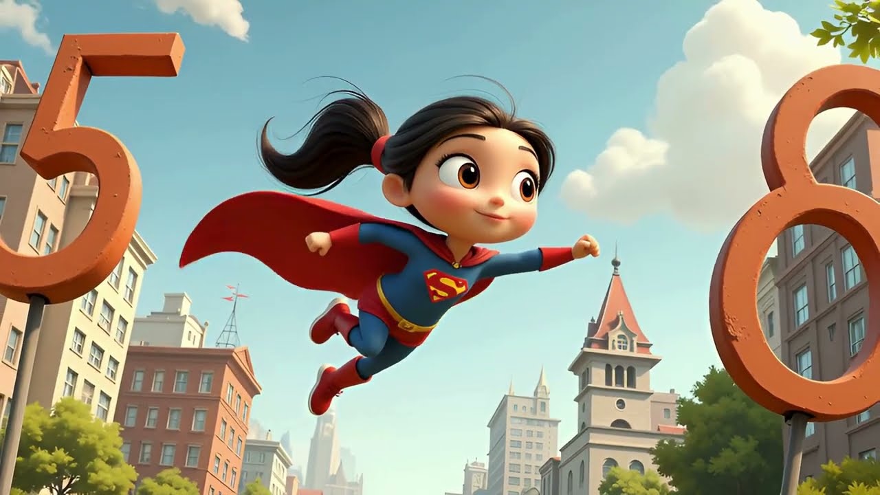 **Counting Superheroes 🦸‍♂️ | Save the Lost Toys with Numbers! | Learn to Count 1–10 *