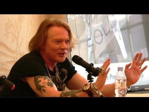 Guns N' Roses Axl Rose On Why He Didn't Like Slash's Book