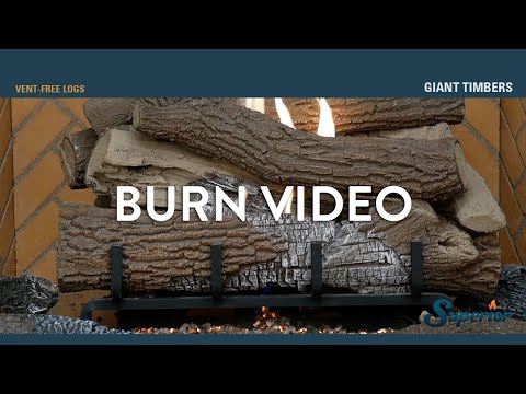 Superior Giant Timbers 24" Ventless Gas Log Set