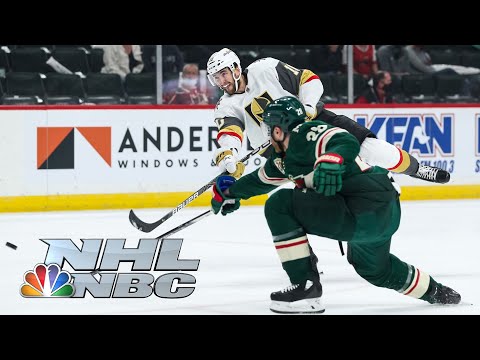 NHL Stanley Cup 2021 First Round: Golden Knights vs. Wild | Game 4 EXTENDED HIGHLIGHTS | NBC Sports