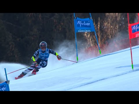 Mikaela Shiffrin Battles to 4th Place Kronplatz | GS 2nd Run