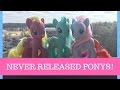 3 My Little Pony Super Rare Prototypes!