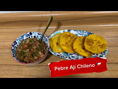 Pebre salsa de ají típica en Chile 🇨🇱