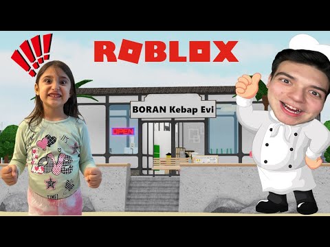 RESTORAN AÇIP AŞÇI, GARSON OLDUK!! ASEL VE UMUT - Roblox Restaurant Tycoon 2