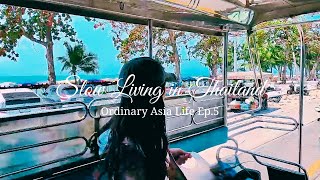 Pattaya Expat Life | Minimal Living by the Sea | Watching AFC Beach Soccer | Silent Vlog