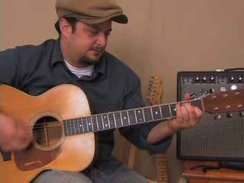 Guitar Lessons - Folsom Prison Blues by Johnny Cash - cover chords simple song video thumbnail