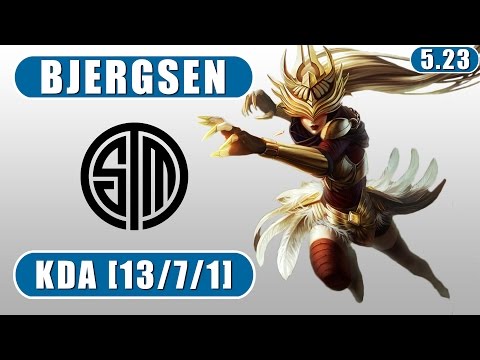 TSM Bjergsen | Syndra vs Brand | Mid | December 5th, 2015 | Preseason 6 | Patch 5.23