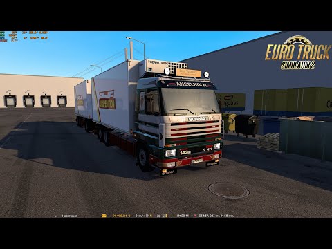 Euro Truck Simulator 2 Scania 143M 470 Combo 6x2 Rigid v6.0