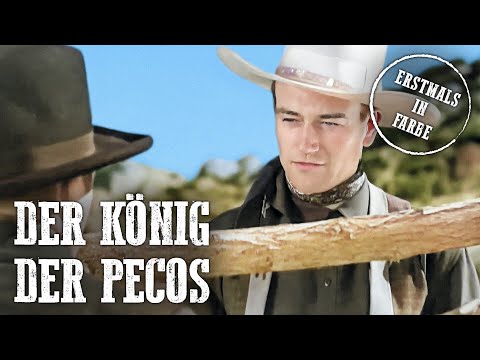 The King of the Pecos | John Wayne | Western | Colorized