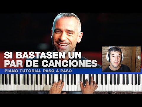 🎹 SI BASTASEN UN PAR DE CANCIONES de Eros Ramazzotti ✅Explicado paso a paso 🎼 Partitura y midi