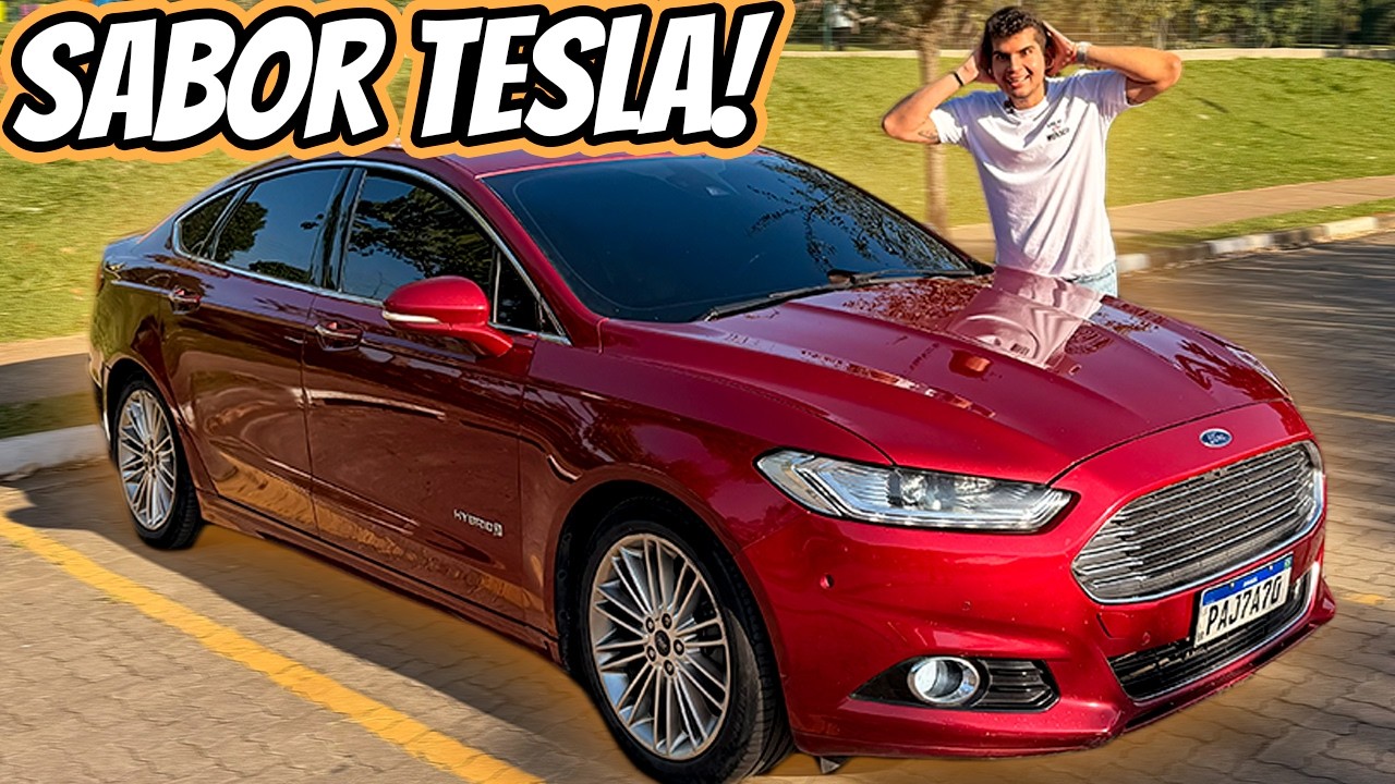 Ele modificou o Ford Fusion para dirigir sozinho!