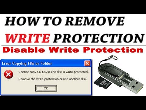 HOW TO DISABLE WRITE PROTECTION IN PEN DRIVE/MEMORY CARD USING CMD?How to Remove Write Protection? Video