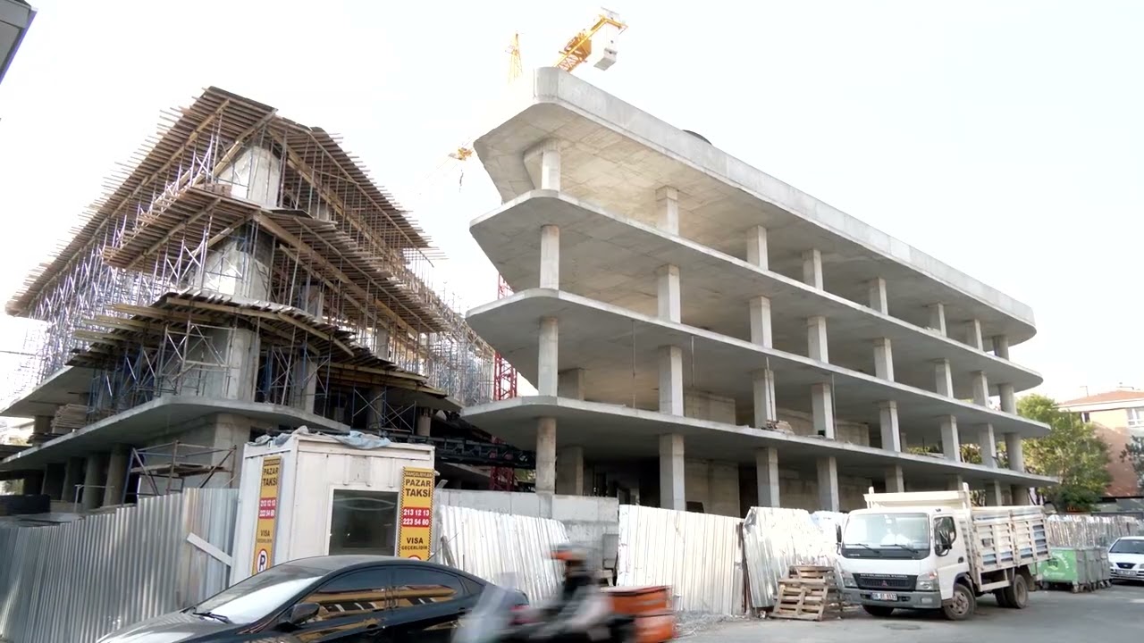 Bahçelievler Semt Hali ve Sosyal Yaşam Merkezi yükseliyor