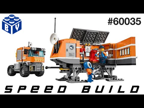 Vidéo LEGO City 60035 : La base arctique mobile