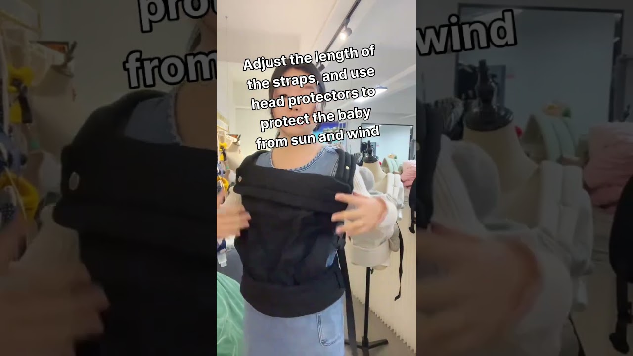 4-in-1 Plain Baby Carrier – Simple, Versatile & Comfortable